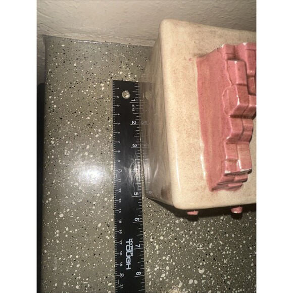 Southwest‎ Native American Pueblo Adobe House Village Cookie Jar ceramic - Picture 8 of 10